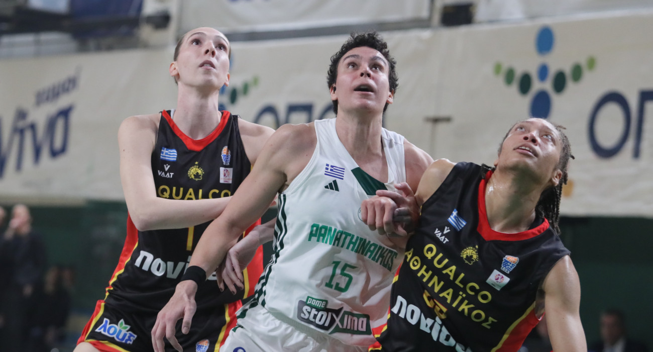 Στιγμιότυπο από το παιχνίδι ανάμεσα σε Αθηναϊκό και Παναθηναϊκό, Πηγή: Eurokinissi