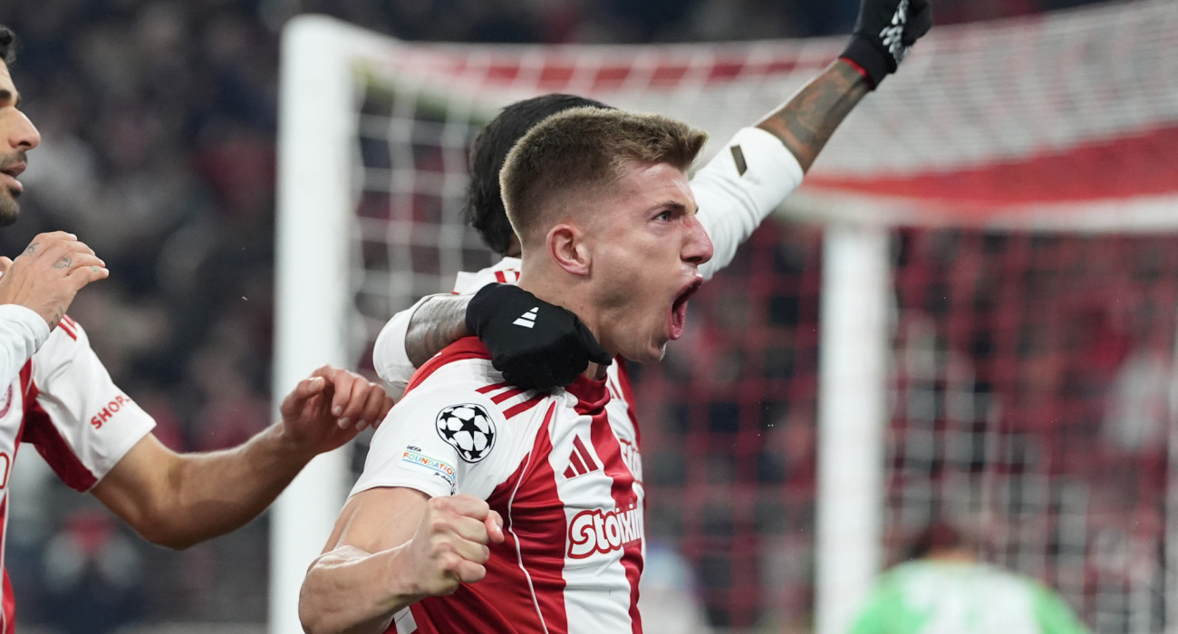 LIVE η βαθμολογία του Ολυμπιακού στο Champions League