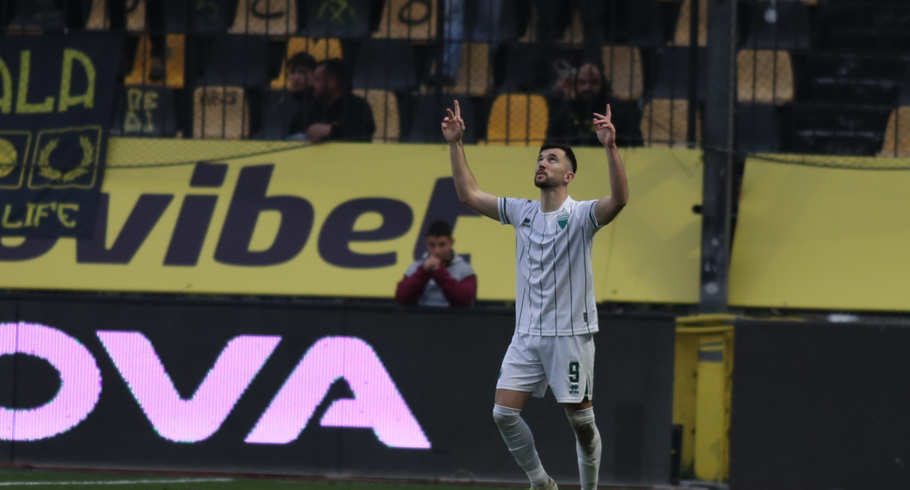 Ο Όζμπολτ πανηγυρίζει για τον Λεβαδειακό / Πηγή: Eurokinissi