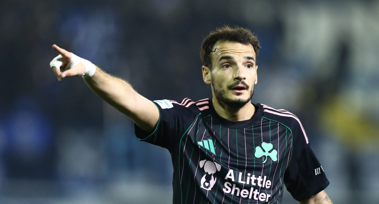 Ο Πέδρο Τσιριβέγια με τον Παναθηναϊκό / Πηγή: Eurokinissi