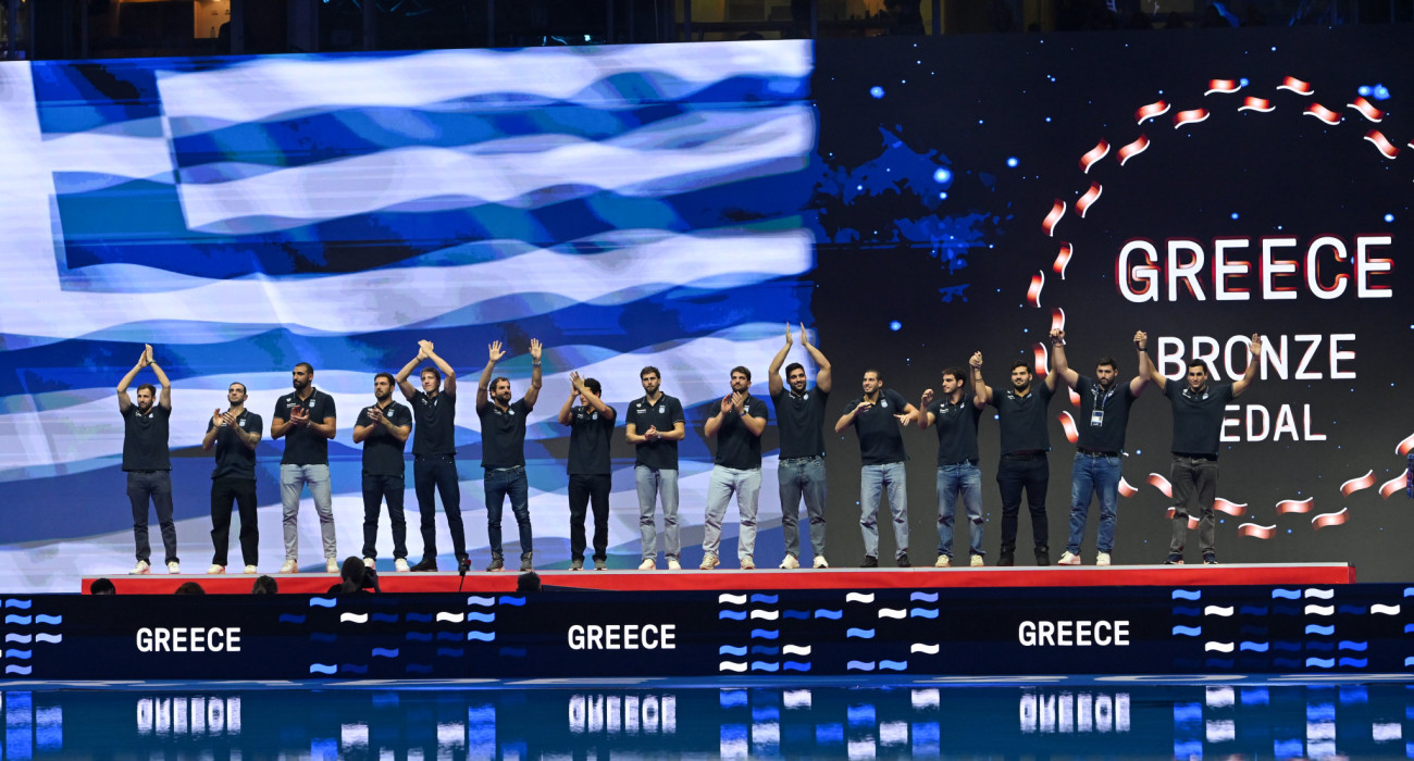 Η Εθνική ομάδα πόλο ανδρών / Πηγή: Eurokinissi
