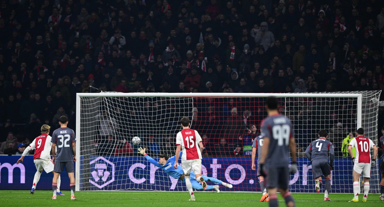 Το γκολ του Άγιαξ με τον Ντόλμπεργκ / Πηγή: Eurokinissi