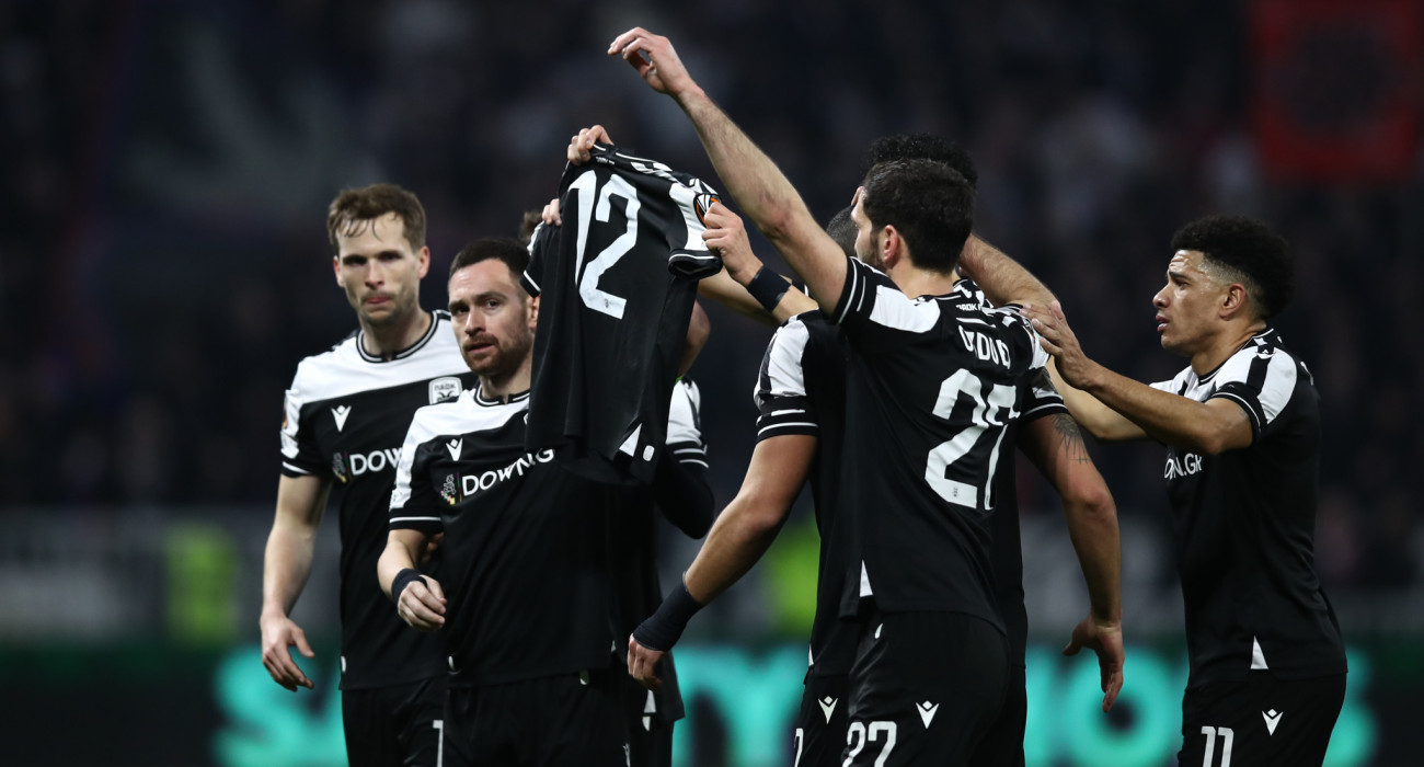 Ο Γιακουμάκης σκόραρε και ο Ζίβκοβιτς ύψωσε φανέλα στη μνήμη των επτά αδικοχαμένων φιλάθλων του ΠΑΟΚ (video)