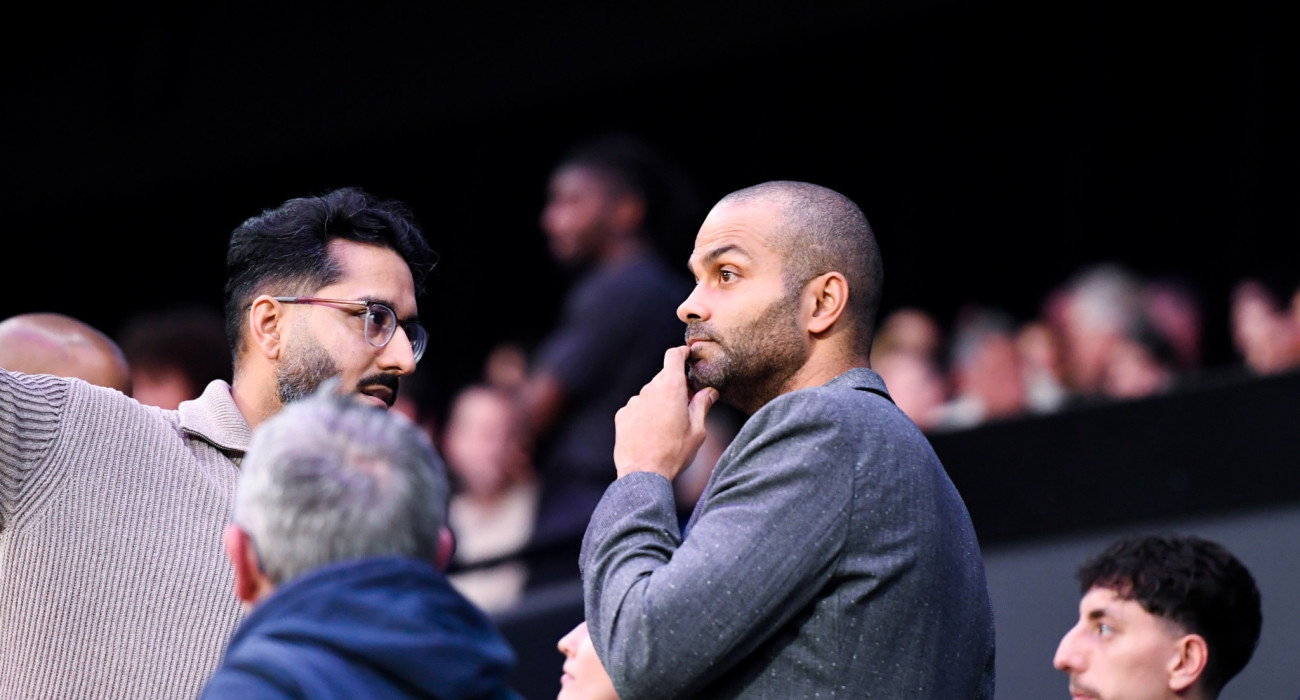 Ο Τόνι Πάρκερ στην «LDLC Arena» για το Βιλερμπάν - Παναθηναϊκός (video)