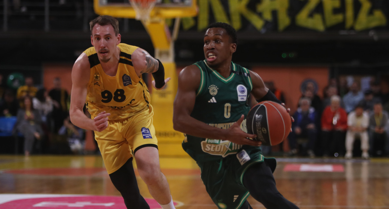 Ο Τι Τζέι Σορτς ήταν ο πρωταγωνιστής της ανατροπής του Παναθηναϊκού / Πηγή: Eurokinissi