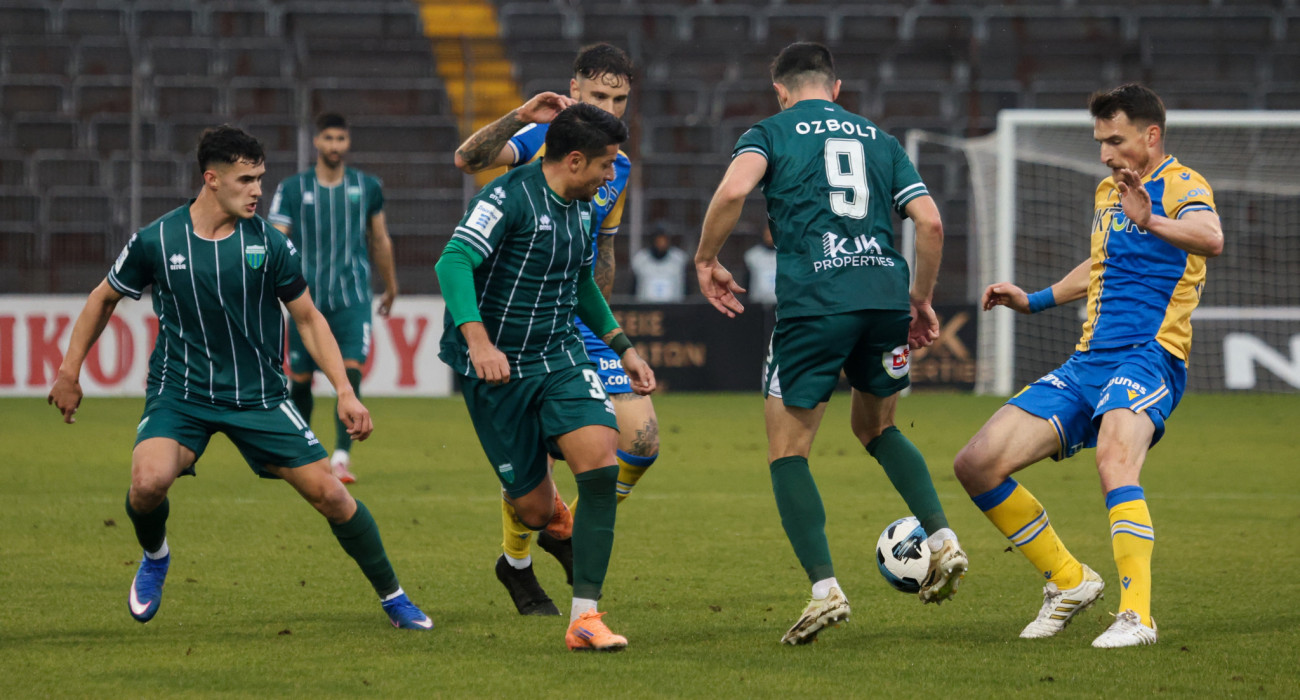 Στιγμιότυπο από την αναμέτρηση Λεβαδειακός - Αστέρας AKTOR / Πηγή: Eurokinissi