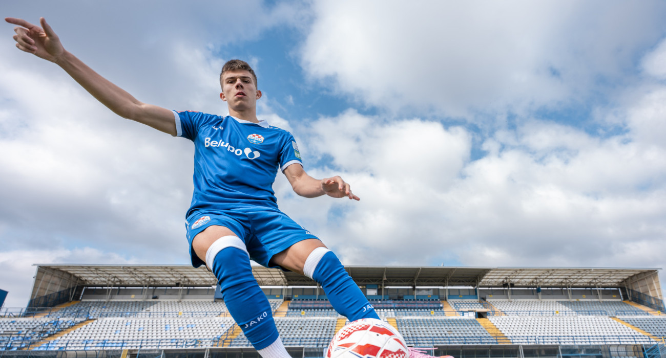 Ο νεαρός Άντριαν Γιάγκουσιτς, μεταγραφικός στόχος του Παναθηναϊκού / Πηγή: NK Slaven Belupo