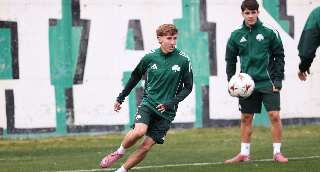 Ο Σαντίνο Αντίνο ετοιμάζεται να πραγματοποιήσει το ντεμπούτο του με τη φανέλα του Παναθηναϊκού - ΠΗΓΗ: ΙΝΤΙΜΕ