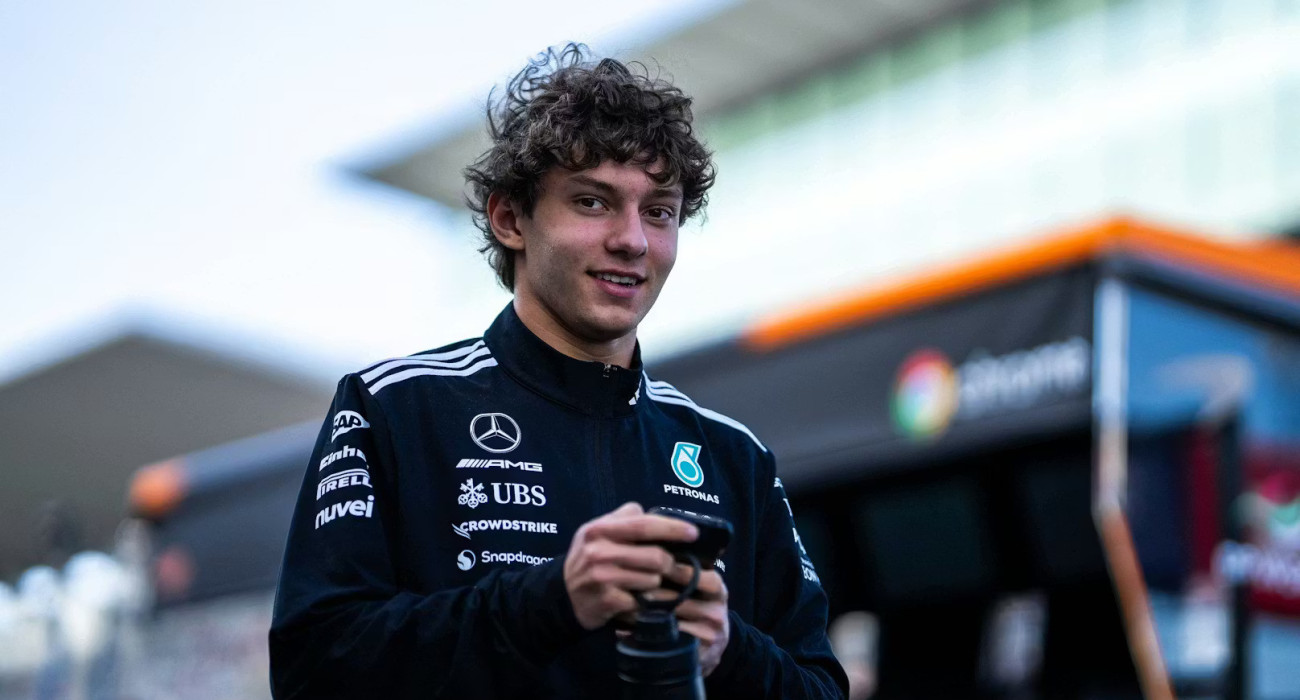 Ο Κίμι Αντονέλι / Πηγή: Mercedes F1 Racing Team