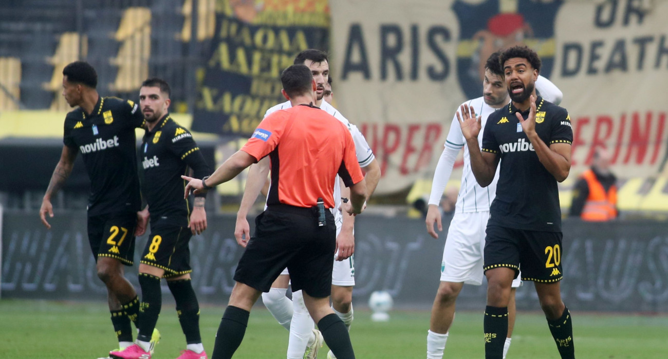 Στιγμιότυπο από το παιχνίδι Άρης - Λεβαδειακός / Πηγή: Intim