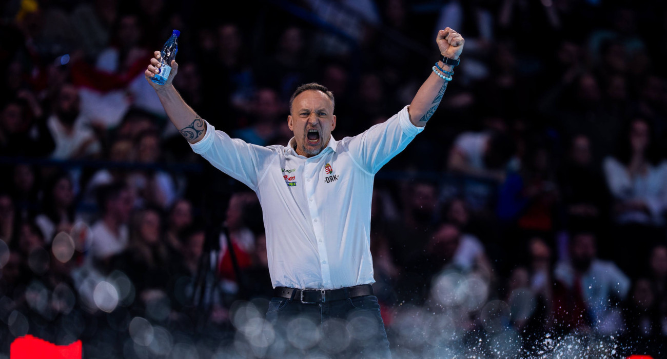 Ο εθνικός προπονητής της Ουγγαρίας,  Σολτ Βάργκα / Πηγή: Istvan Derencsenyi / European Aquatics