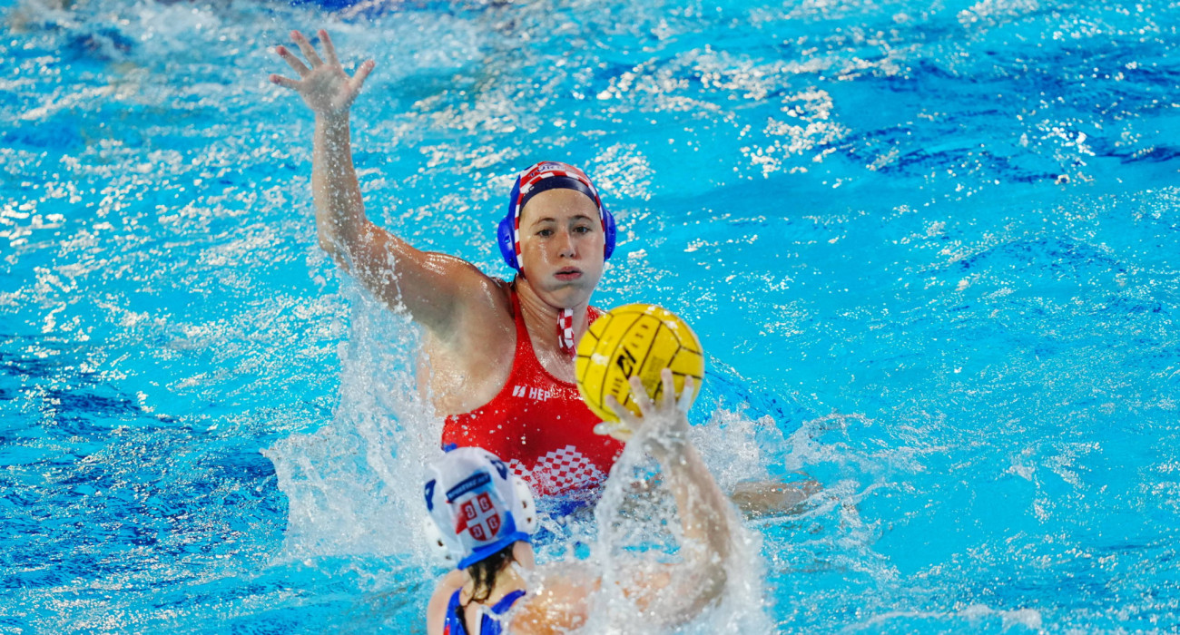 Στιγμιότυπο από το Κροατία-Σερβία / Πηγή: Istvan Derencsenyi / European Aquatics