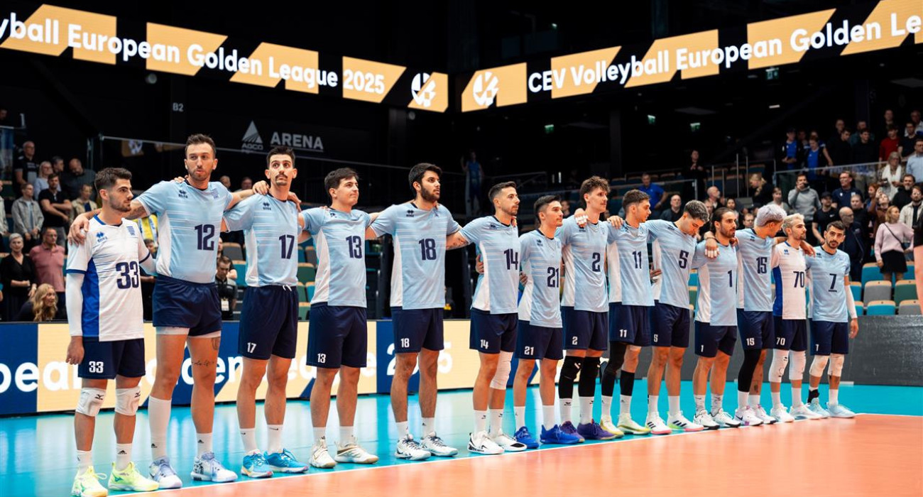 Η Εθνική ομάδα βόλεϊ Ανδρών / Πηγή: CEV