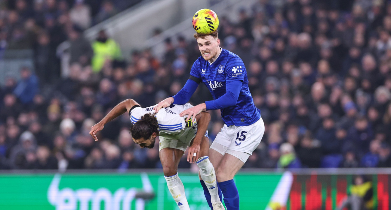 Στιγμιότυπο από την αναμέτρηση Έβερτον - Λιντς / Πηγή: Robbie Jay Barratt - AMA/Getty Images