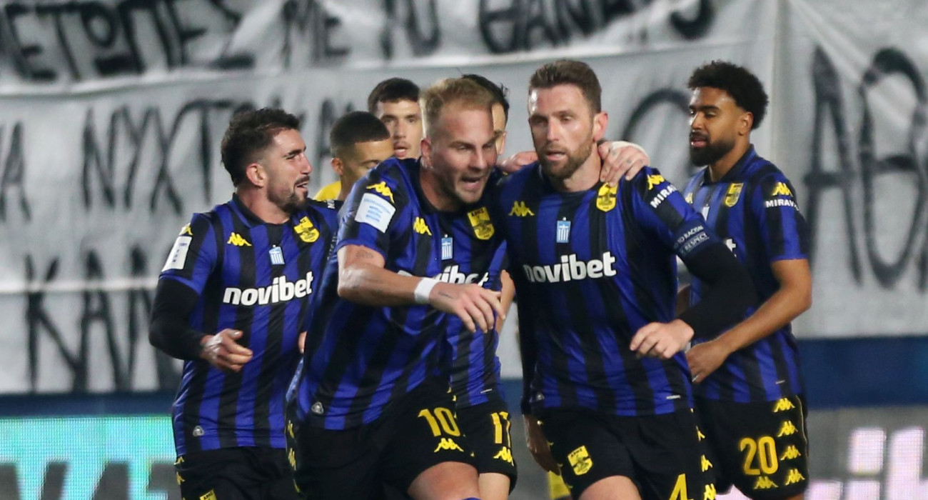 Ο Φαμπιάνο σημείωσε το νικητήριο γκολ του Άρη στο Αγρίνιο απέναντι στον Παναιτωλικό / Πηγή: Intime