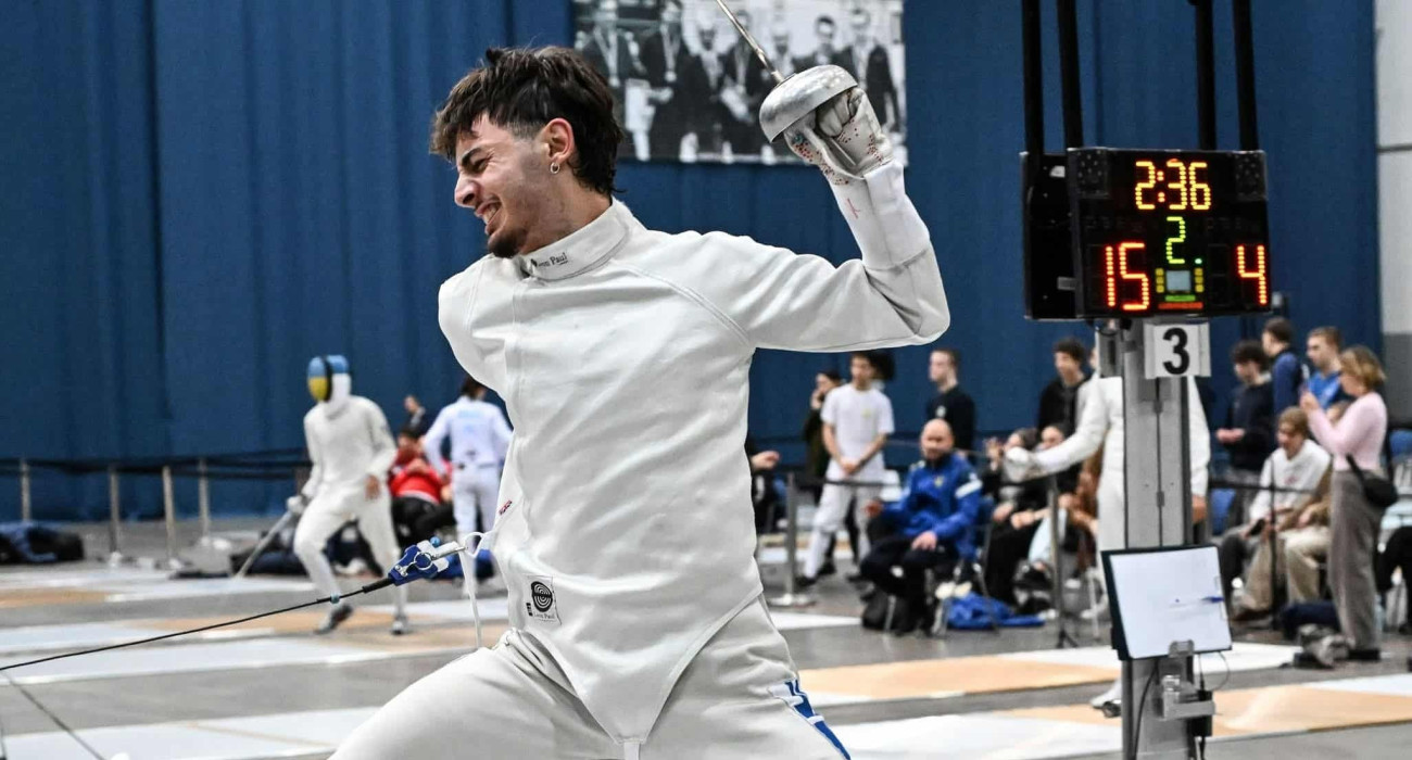 Ο Φώτης Μήνος σε πανηγυρισμό / Πηγή: FIE