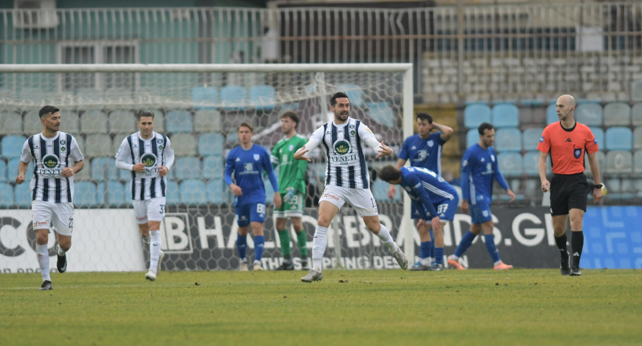 Ο Ντουρμισάι σκόραρε στο 88' στη νίκη του Ηρακλή επί του ΠΑΣ Γιάννινα / Πηγή: Eurokinissi