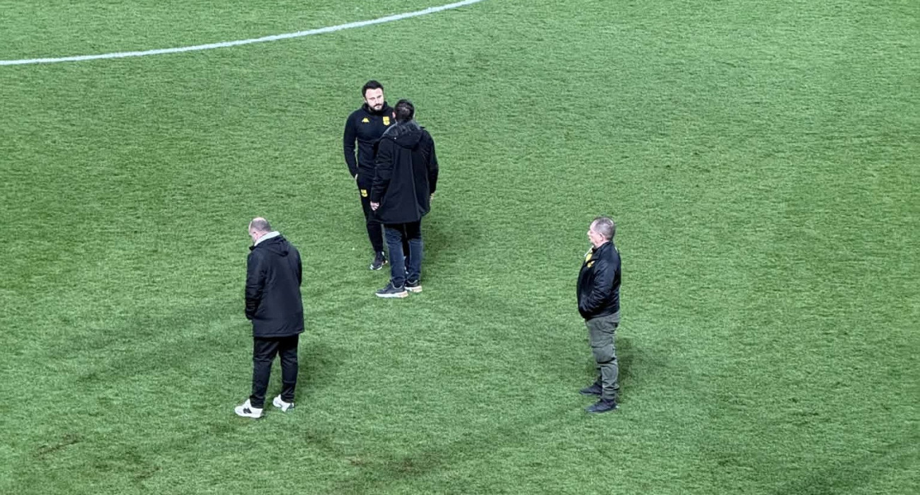 Ο Θεόδωρος Καρυπίδης με τον Νίκο Παπαδόπουλο / Πηγή: Athletiko