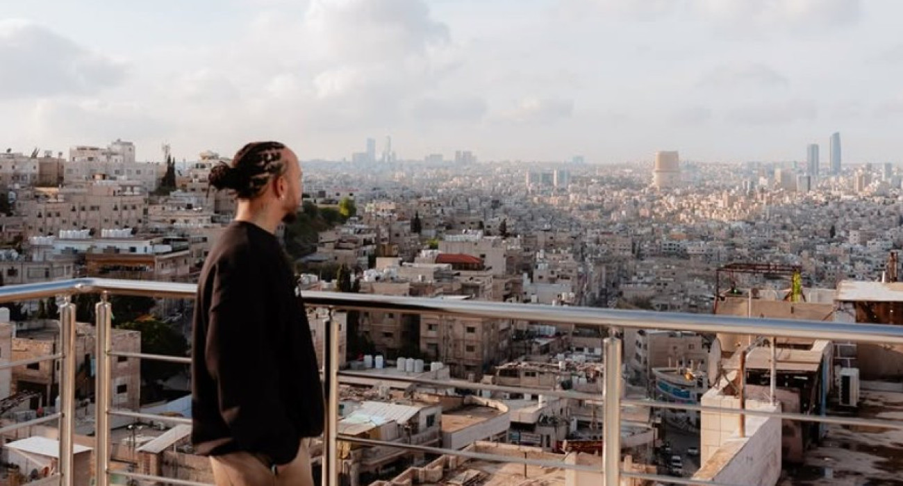 Ο Λιούις Χάμιλτον στην Ιορδανία / Πηγή: X @lewishamilton