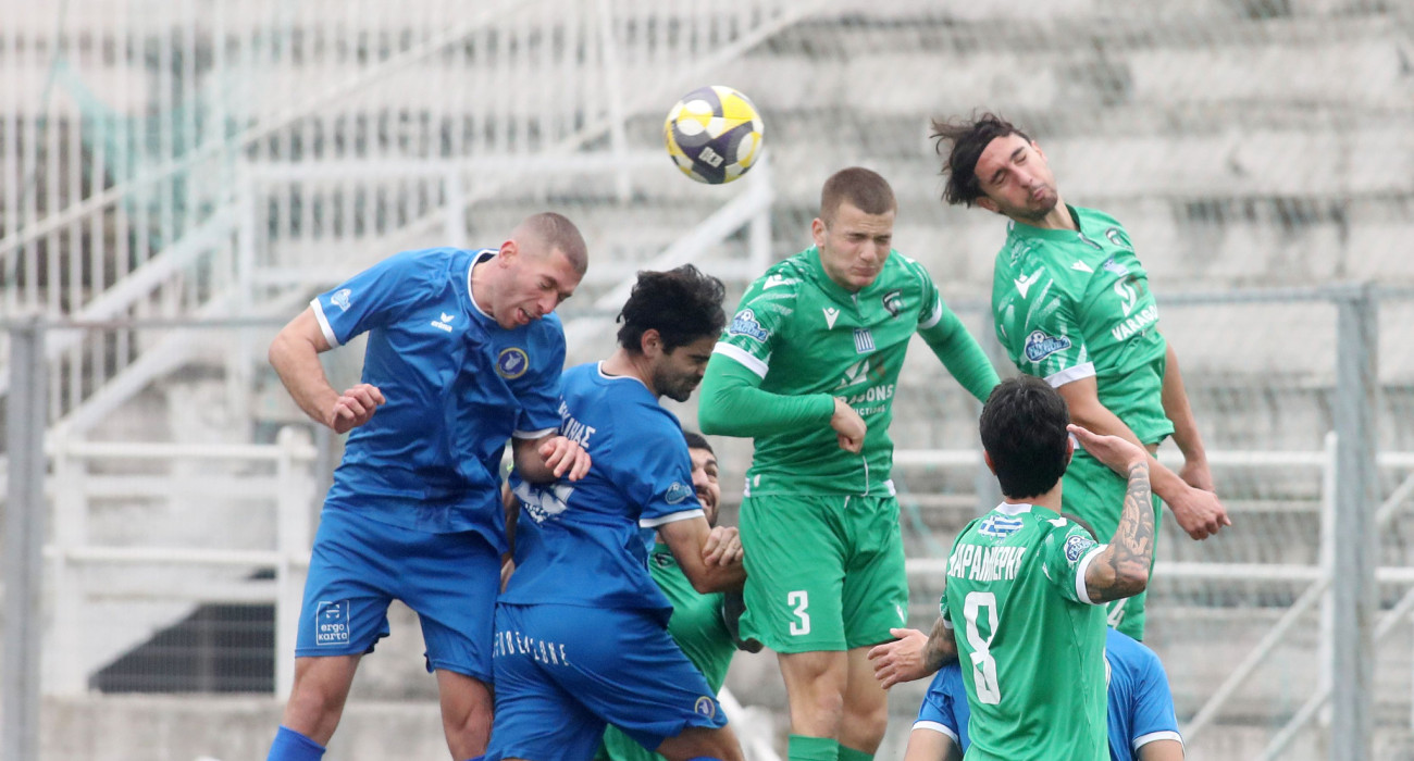 Στιγμιότυπο από το παιχνίδι Μακεδονικός - Νίκη Βόλου / Πηγή: Intime