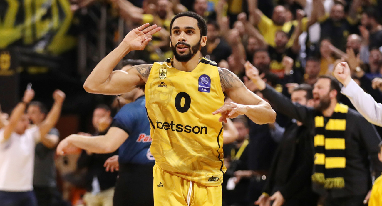 Ο Ελάιζα Μήτρου Λονγκ πρωταγωνίστησε στη μεγάλη νίκη του Άρη επί του Παναθηναϊκού / Πηγή: Intime