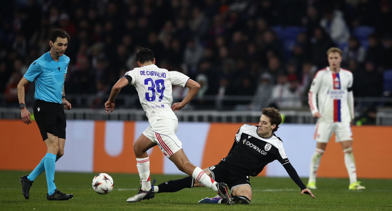 Το μαρκάρισμα που έφερε την αποβολή του Κωνσταντέλια / Πηγή: Eurokinissi