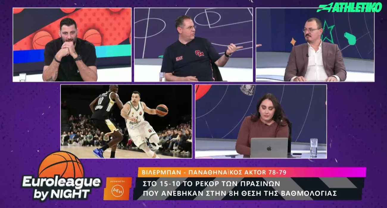 EuroLeague By Night: Οι προβλέψεις του Β. Ιωάννου για τα ματς Παναθηναϊκού και Ολυμπιακού στη Regular Season (video)