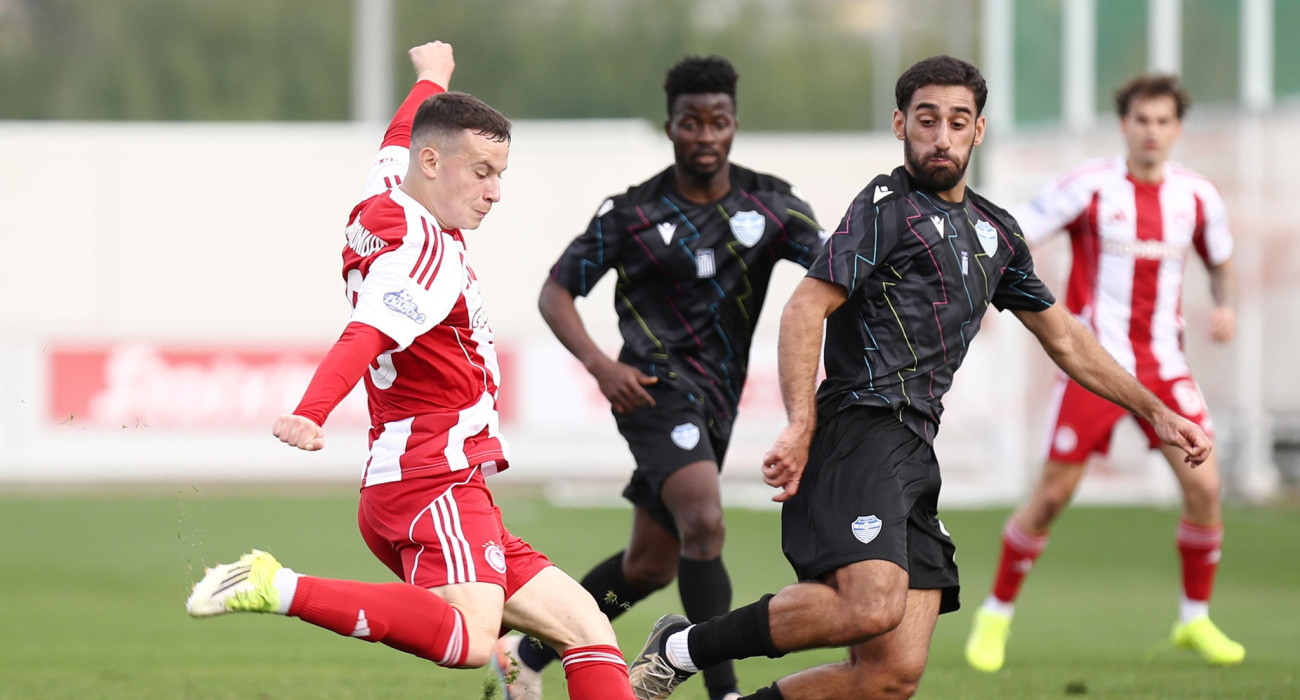 Στιγμιότυπο από το παιχνίδι Ολυμπιακός Β - Αιγάλεω / Πηγή: Intime