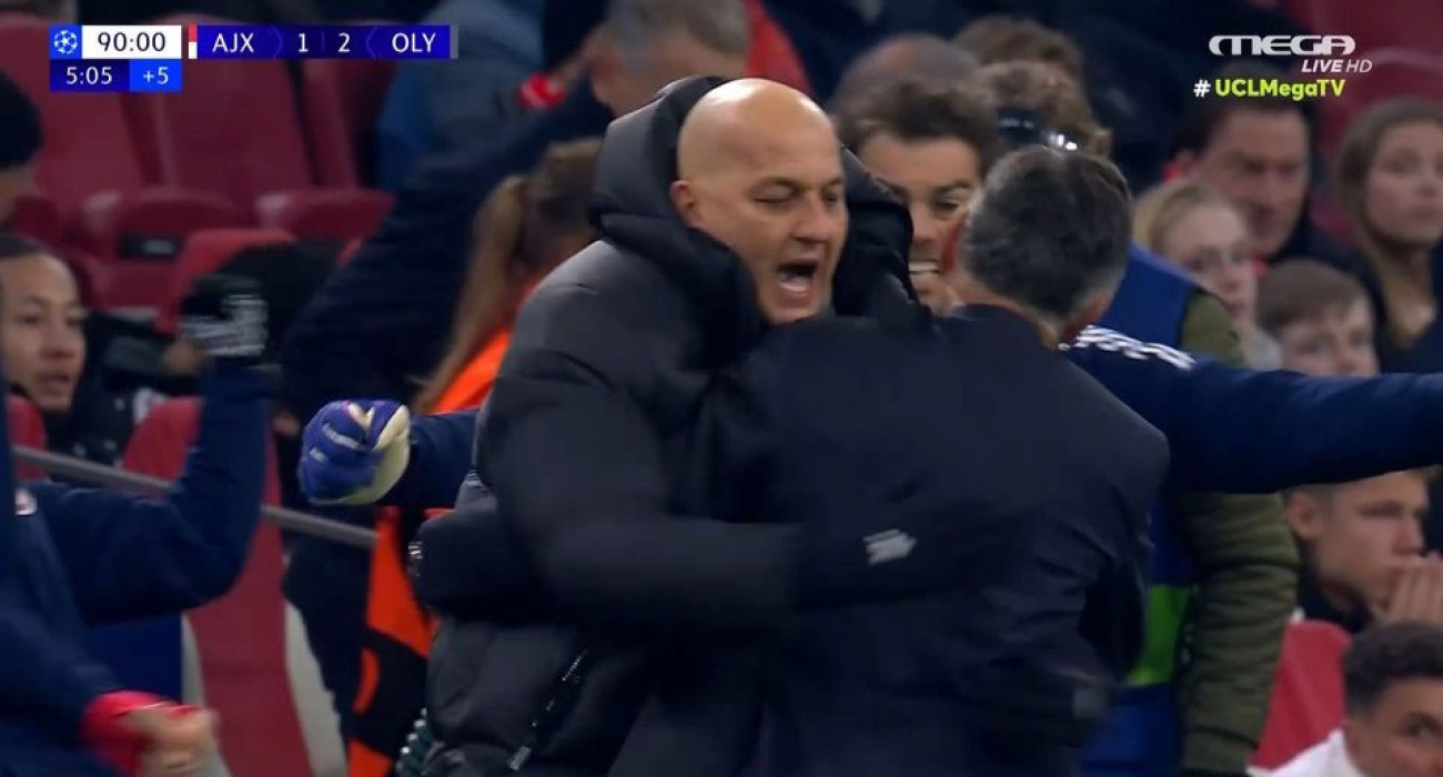 Οι έξαλλοι πανηγυρισμοί παικτών και τεχνικού επιτελείου του Ολυμπιακού μετά την πρόκριση (video)