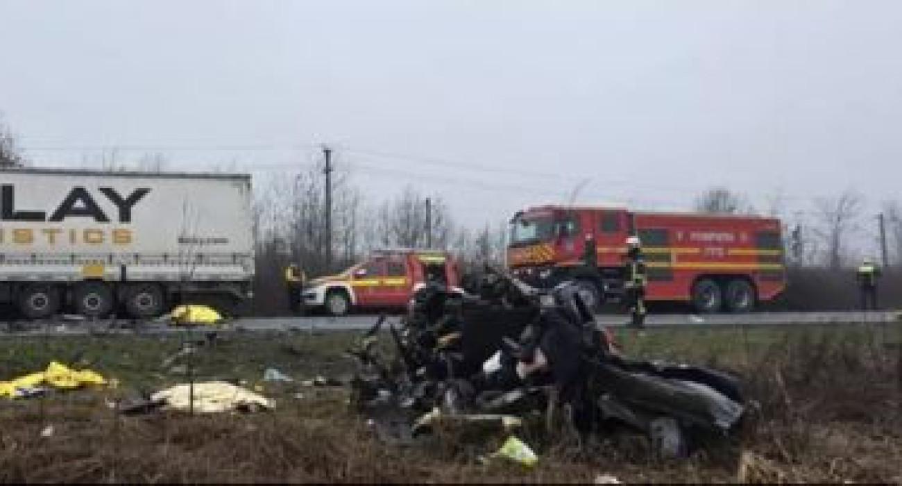 Το δυστύχημα στη Ρουμανία / Screenshot