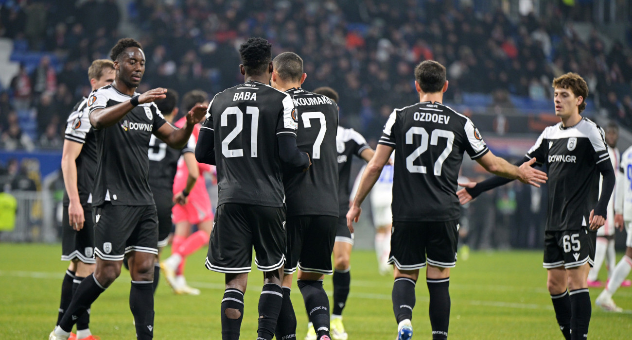 Οι ποδοσφαιριστές του ΠΑΟΚ πανηγυρίζουν / Πηγή: Intime