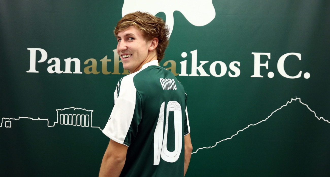 Ο Σαντίνο Αντίνο στον Παναθηναϊκό / Πηγή: pao.gr