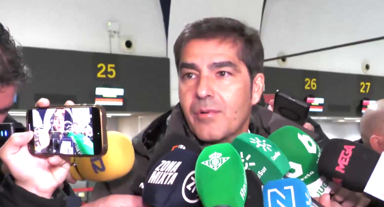 Ο πρόεδρος της Μπέτις, Άνχελ Χάρο / Screenshot