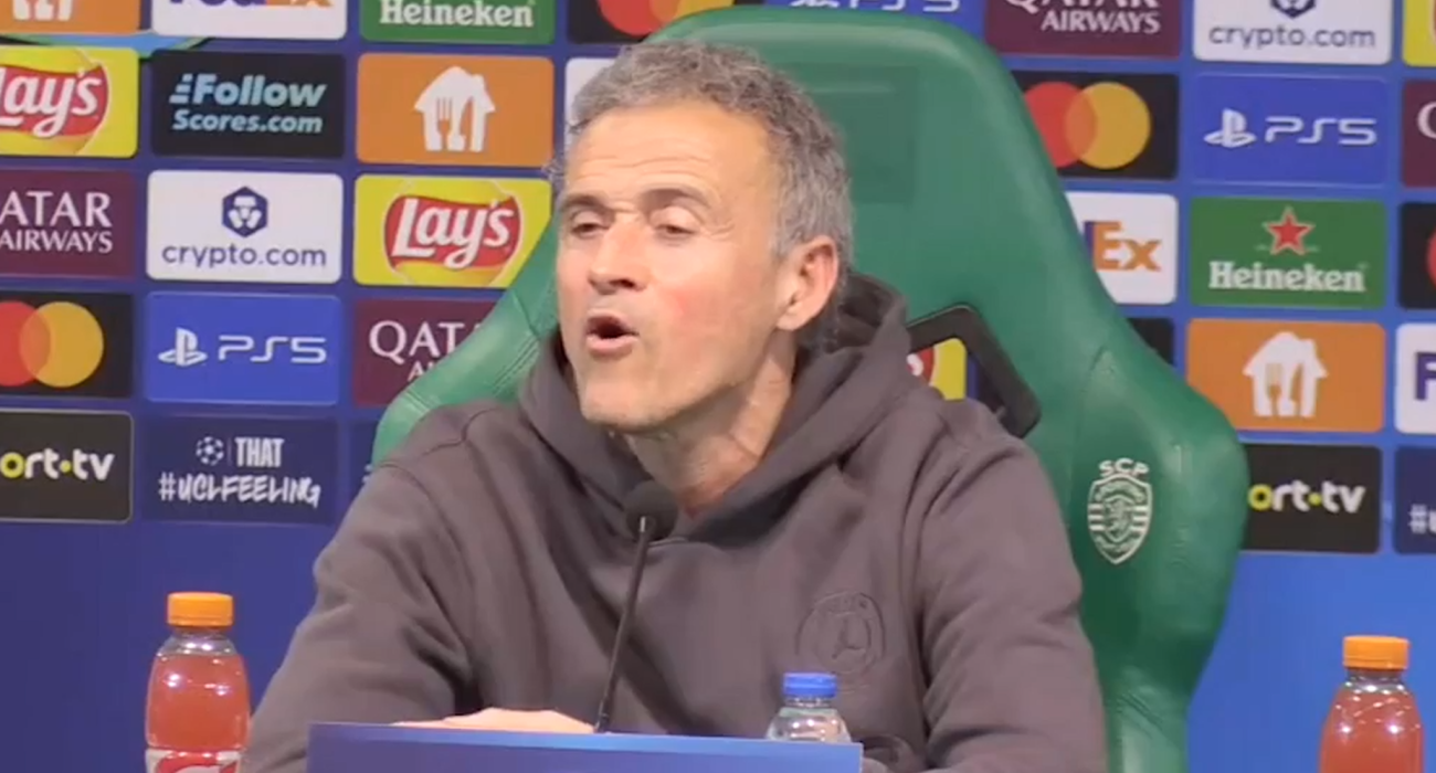 Ο Λουίς Ενρίκε / Screenshot