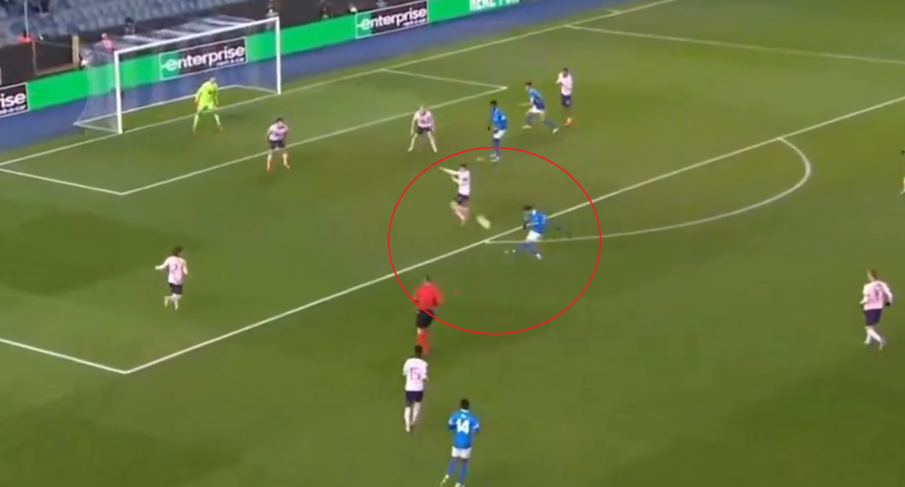 Το γκολ του Κωνσταντίνου Καρέτσα / Screenshot