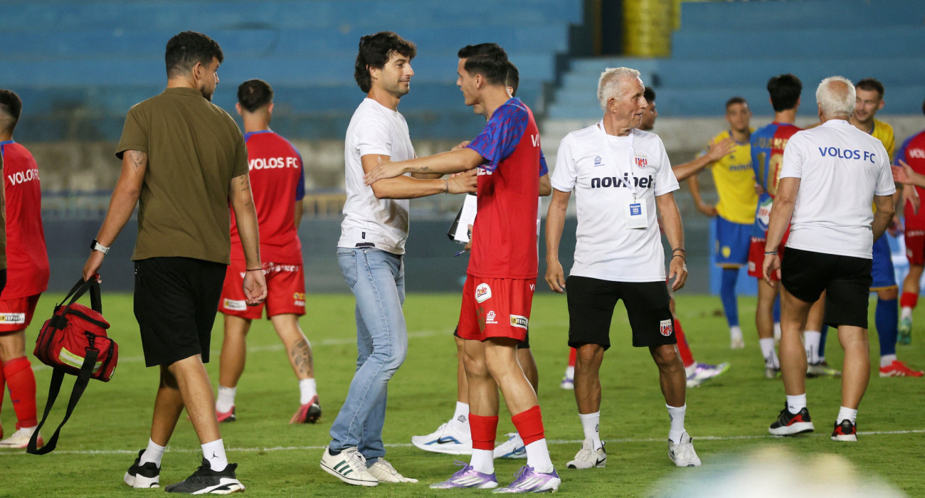 Ο Μάριος Σινανάι με τον Χουάν Φεράντο / Πηγή: Intime