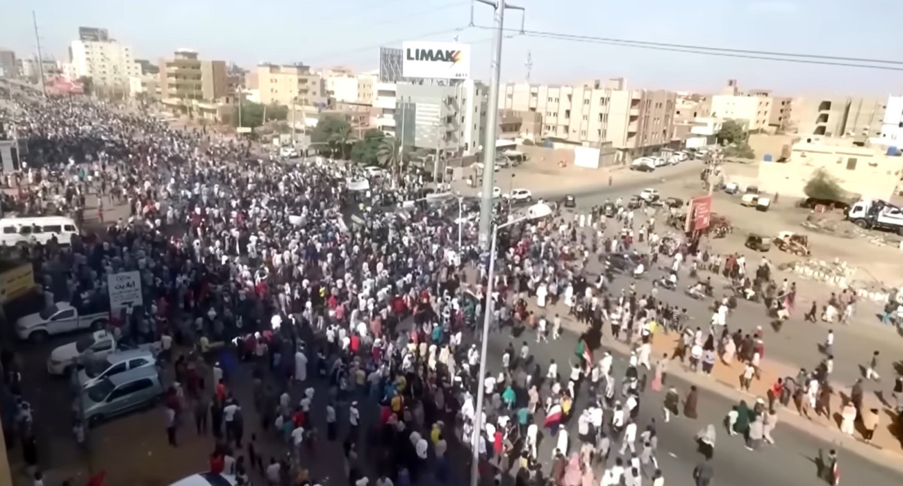 Διαδήλωση στο Ιράν / Screenshot