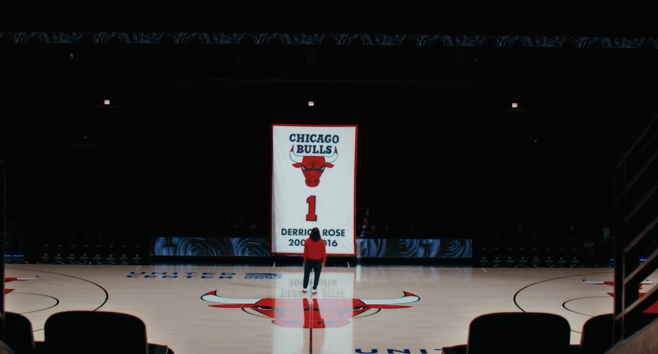Ο Ντέρικ Ρόουζ στο United Center / PrintScreen