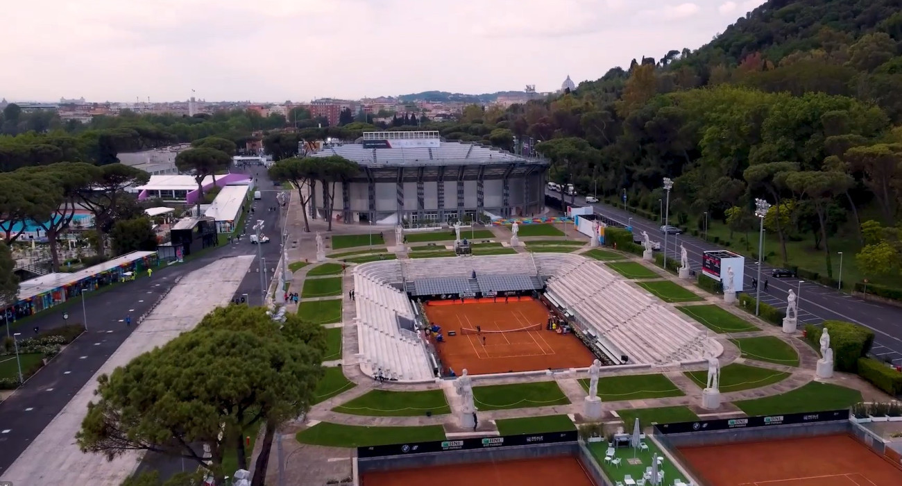 Πανοραμική άποψη του Foro Italico Complex / Screenshot