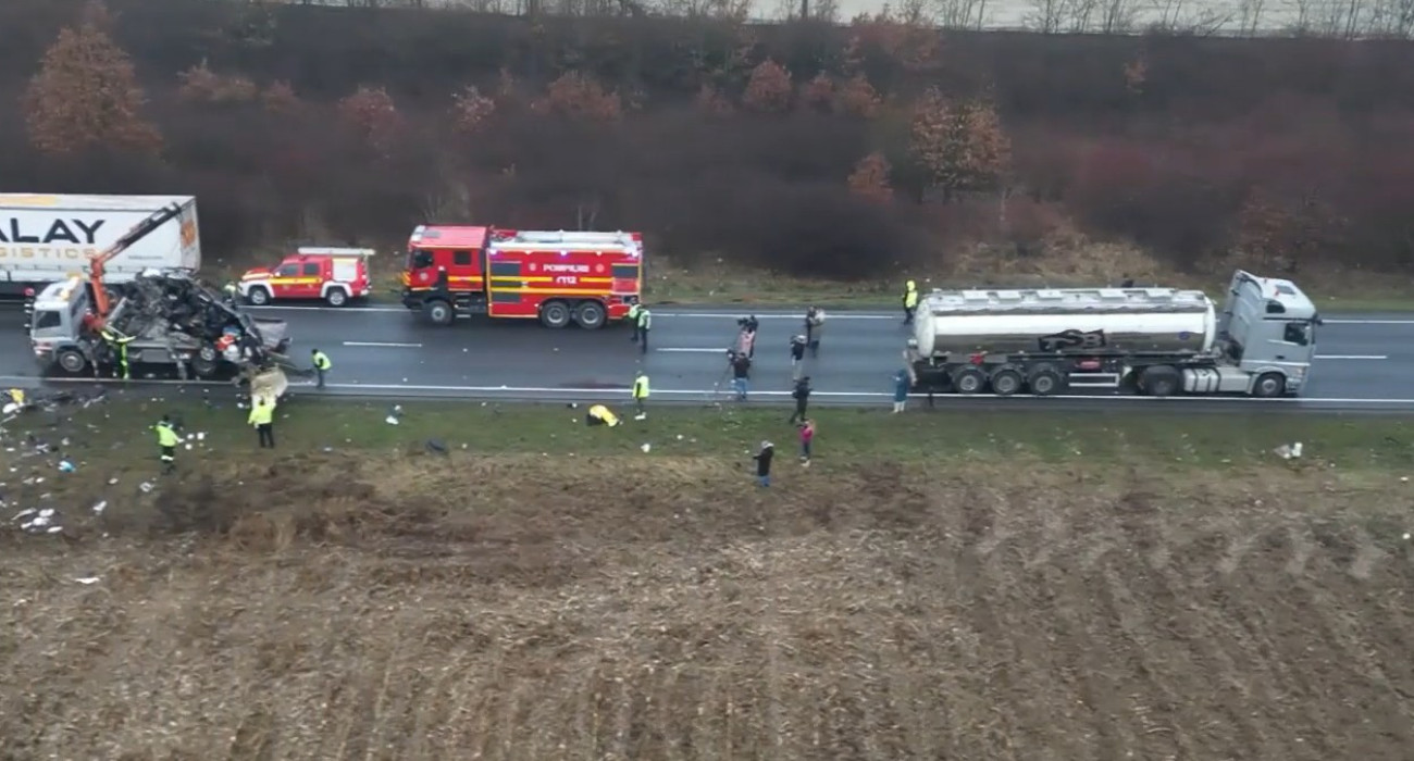 Το δυστύχημα στη Ρουμανία / Screenshot