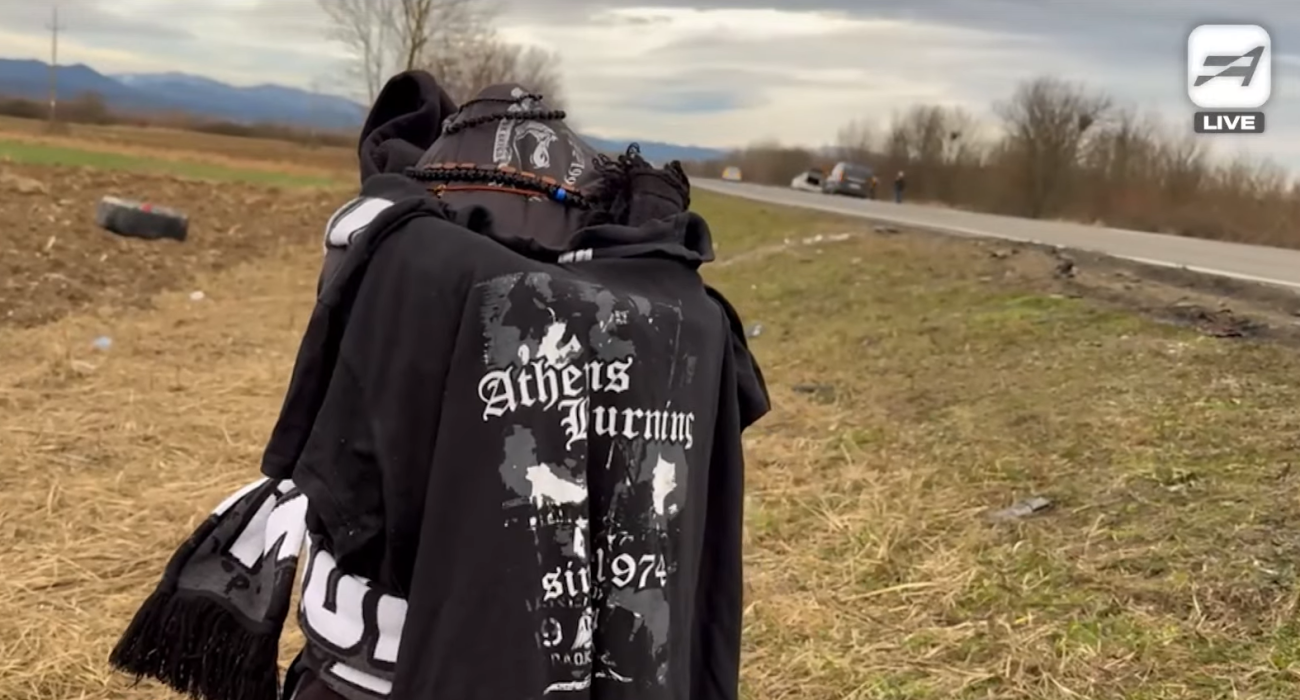 To Athletiko στον τόπο του δυστυχήματος