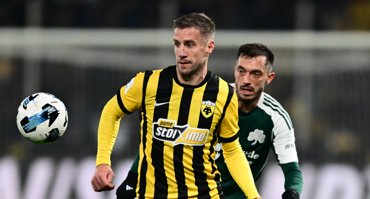 Ο Μπαρνάμπας Βάργκα με τον Γιάννη Κώτσιρα / Πηγή: Eurokinissi