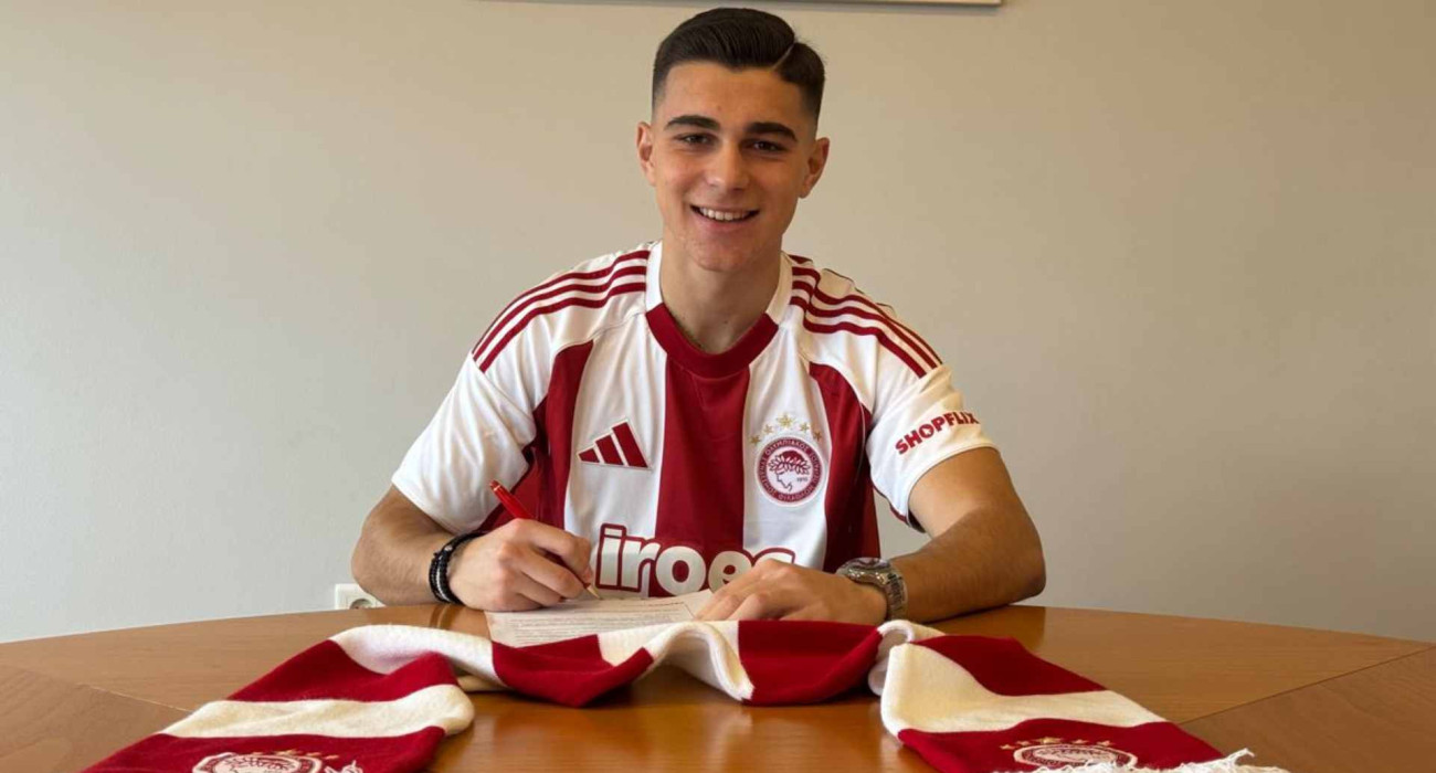 Ο Βασίλης Βαρσάμης / Πηγή: Olympiacos