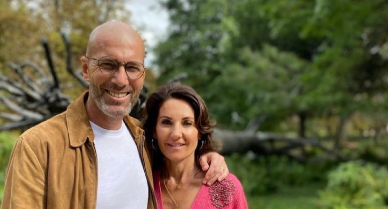 Ο Ζινεντίν Ζιντάν με τη σύζυγό του/Πηγή: Instagram