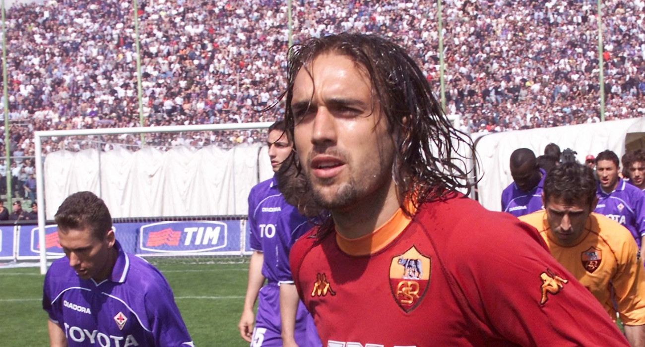 Ο Γκαμπριέλ Μπατιστούτα με την φανέλα της Ρόμα / Πηγή: Eurokinissi