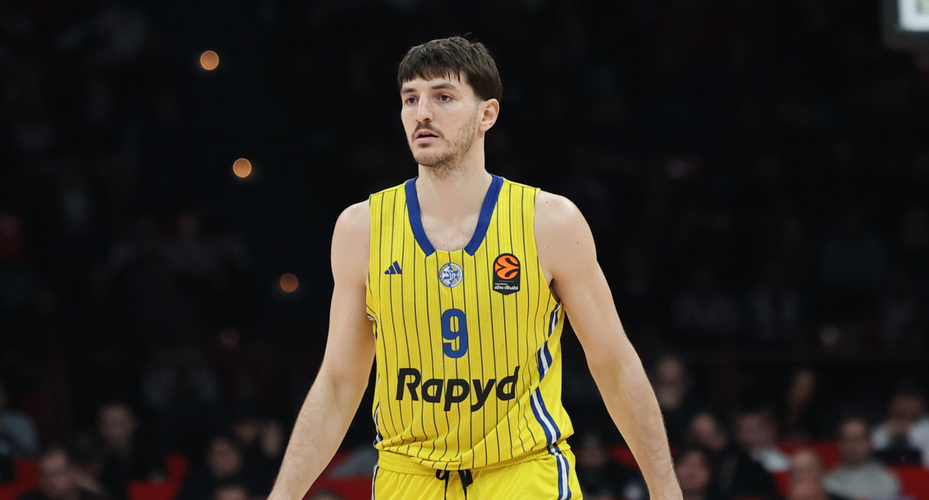 Ο Ρομέιν Σόρκιν με τη φανέλα της Μακάμπι / Πηγή: InTime