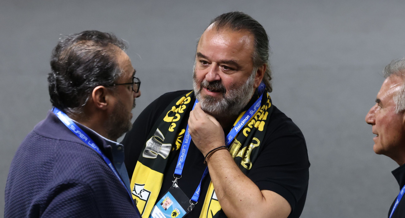 Ο ιδιοκτήτης της ΠΑΕ ΑΕΚ, Μάριος Ηλιόπουλος / Πηγή: Intime