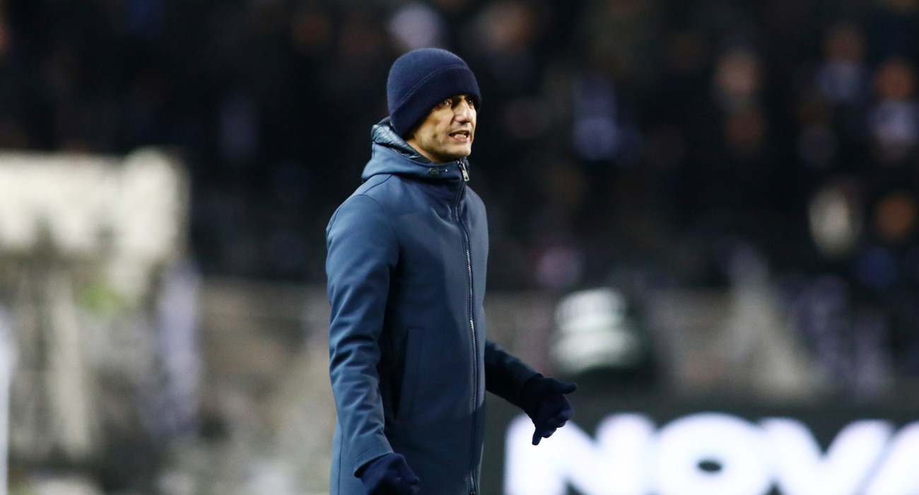 Ο Ραζβάν Λουτσέσκου στην αναμέτρηση του ΠΑΟΚ με τον Πανσερραϊκό / Πηγή: InTime