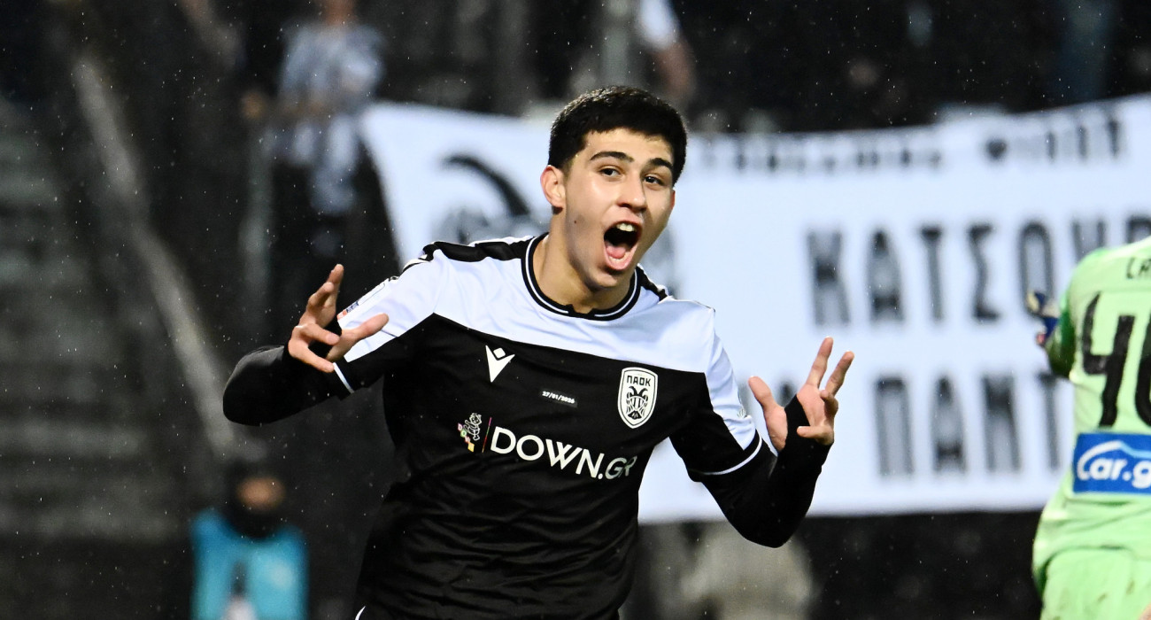 O χρυσός σκόρερ Χατσίδης για τον ΠΑΟΚ / Πηγή: INTIME