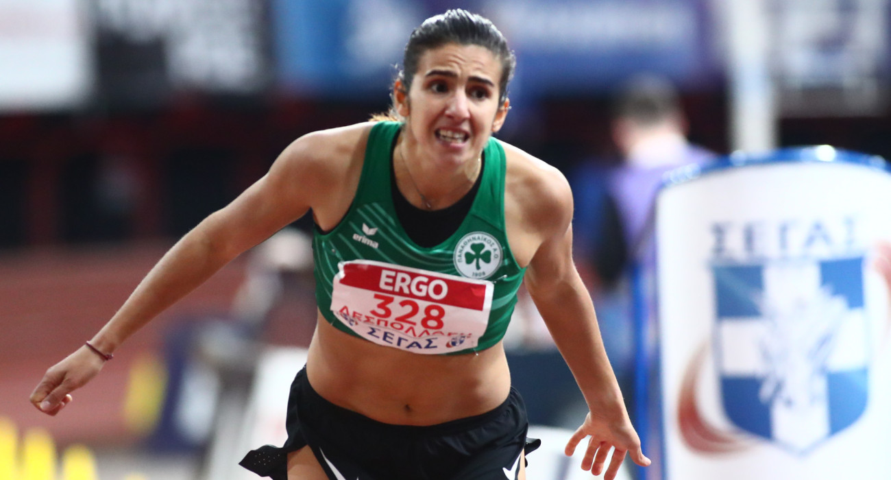 Η Γεωργία Δεσπολλάρη σε τερματισμό στα 800μ / Πηγή: Eurokinissi